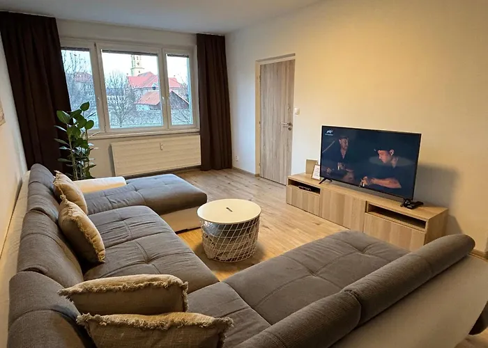 Centrum Komfort Free Private Parking Apartment